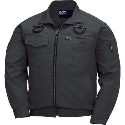 XEBEC 綿薄手現場服ヘリンボンフルハーネス仕様空調服XE98102-62-S アーミーグリーン