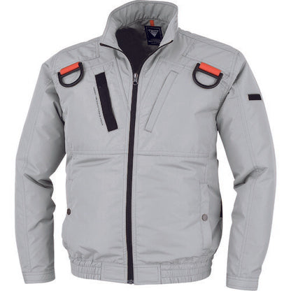 XEBEC 空調服遮熱ハーネスブルゾンXE98103-22-L シルバーグレー