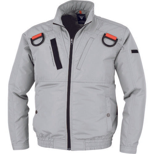 XEBEC 空調服遮熱ハーネスブルゾンXE98103-22-L シルバーグレー