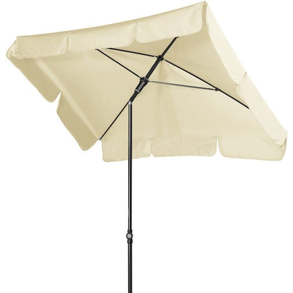 DOPPLER 日ヨケパラソル SUNLINE NEO 185X120 防水タイプ 角形 オフホワイト