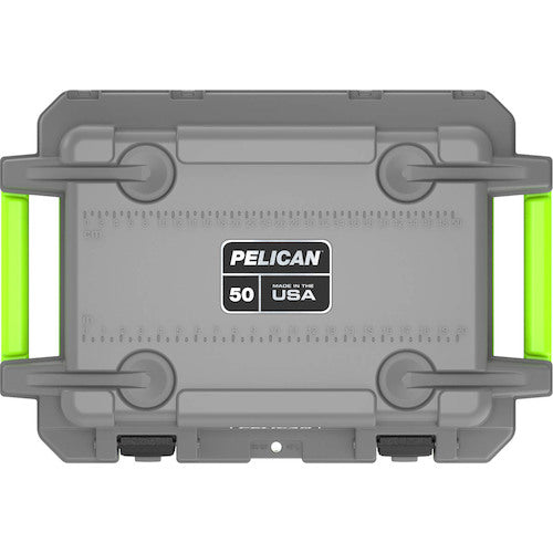 PELICAN 50QT エリートクーラー ダークグレーXグリーン