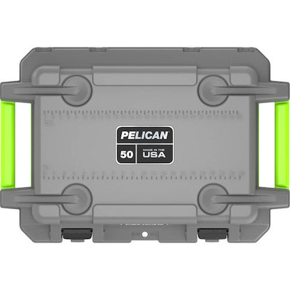 PELICAN 50QT エリートクーラー ダークグレーXグリーン