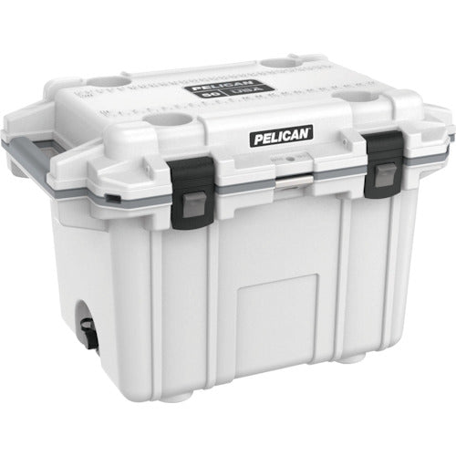 PELICAN 50QT エリートクーラー ホワイトXグレー
