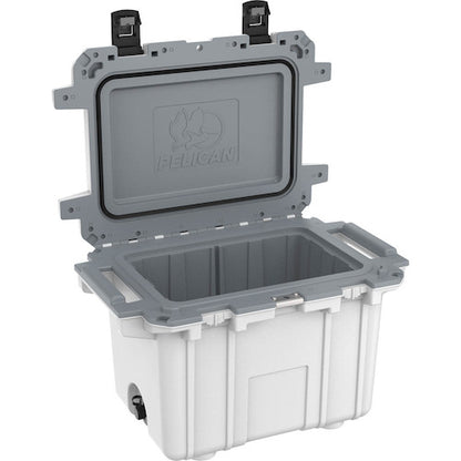 PELICAN 50QT エリートクーラー ホワイトXグレー