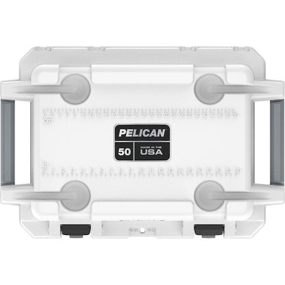 PELICAN 50QT エリートクーラー ホワイトXグレー