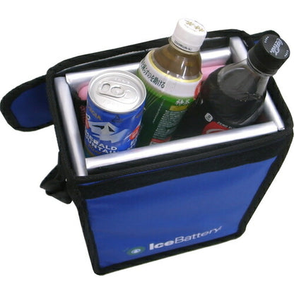 マツウラ 保冷バッグ 10℃水分補給 IceBattery(アイスバッテリー)クールバッグ 縦型 保冷剤1枚付キ