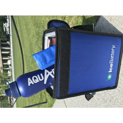 マツウラ 保冷バッグ 10℃水分補給 IceBattery(アイスバッテリー)クールバッグ 縦型 保冷剤1枚付キ