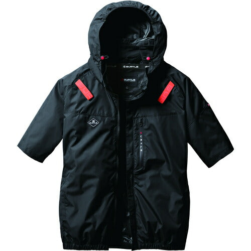 BURTLE AC半袖ブルゾン AC2066-35-XL ブラック