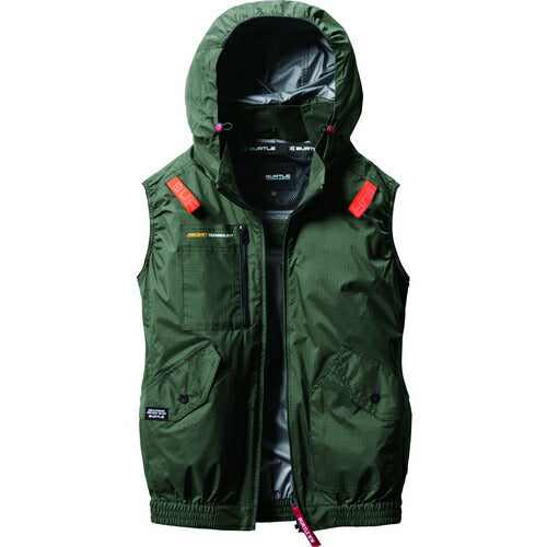 BURTLE ACベスト AC2074-14-XXL ミルスグリーン