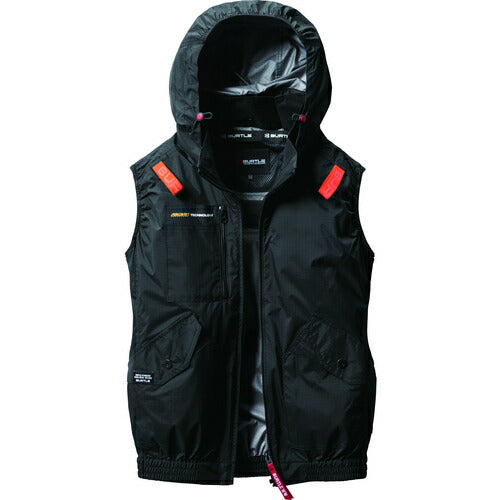 BURTLE ACベスト AC2074-35-XXL ブラック