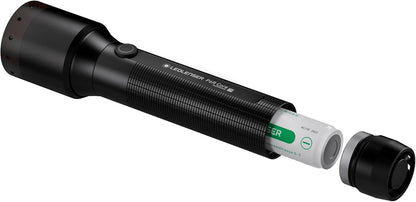 Ledlenser(レッドレンザー) P6R Core + Wera(ヴェラ) スクリュードライバー 特別セット LEDフラッシュライト ドライバー プラスドライバー トルクスドライバー USB充電式 503028 [日本正規品] black