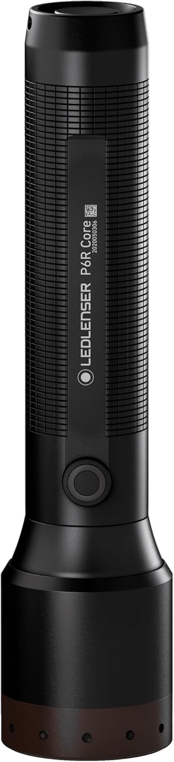 Ledlenser(レッドレンザー) P6R Core + Wera(ヴェラ) スクリュードライバー 特別セット LEDフラッシュライト ドライバー プラスドライバー トルクスドライバー USB充電式 503028 [日本正規品] black