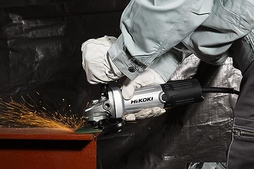 HiKOKI 電気ディスクグラインダ 砥石径100MM 3P可倒式プラグ付 スナップスイッチ式