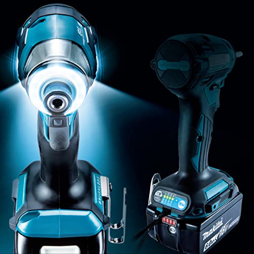 マキタ 充電式インパクトドライバ 18V 最大締付けトルク180N・m 黒 6.0Ah （本体・バッテリ・充電器・ケース付）