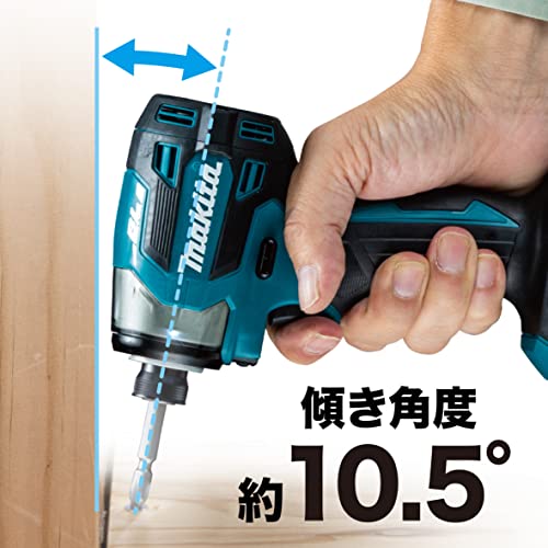 マキタ 充電式インパクトドライバ 18V 最大締付けトルク180N・m 黒 6.0Ah （本体・バッテリ・充電器・ケース付）