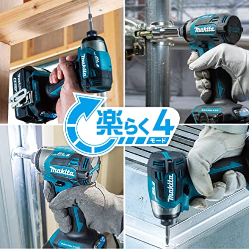 マキタ 充電式インパクトドライバ 18V 最大締付けトルク180N・m 黒 6.0Ah （本体・バッテリ・充電器・ケース付）