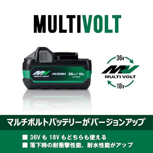HiKOKI 新マルチボルト蓄電池 Bluetooth付 36V／18V（4.0Ah／8.0Ah）高容量
