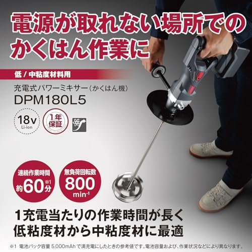 京セラ 充電式パワーミキサー（18V）