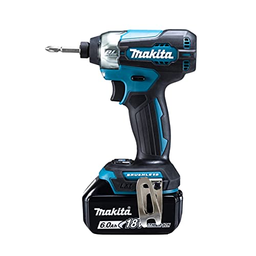 マキタ 充電式インパクトドライバ 18V 最大締付トルク140N・m 青  6.0Ah（本体・バッテリ・充電器・ケース付）