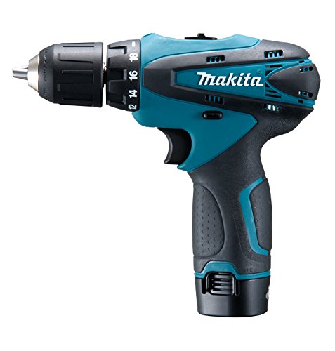 マキタ 充電式ドライバドリル 10.8V差込式 最大トルク22N・m 1.3Ah （本体・バッテリBL1013×2・充電器・ケース付）