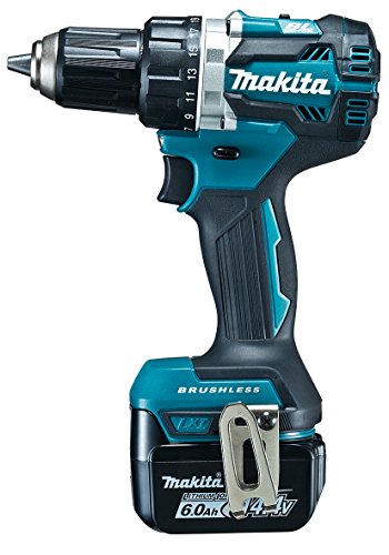 マキタ 充電式ドライバドリル 14.4V 最大トルク48N・m 6.0Ah 青 （本体・バッテリBL1460B×2・充電器・ケース付）