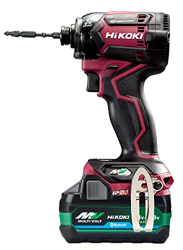 HiKOKI コードレスインパクトドライバ 36V 新マルチボルトセット フレアレッド Bluetooth機能搭載