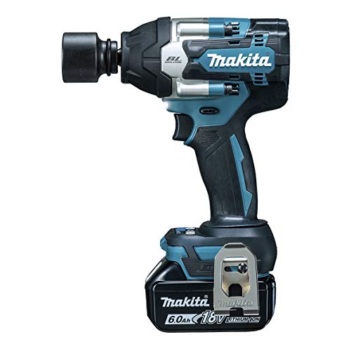 マキタ 充電式インパクトレンチ 18V 最大締付トルク600N・m sq12.7 6.0Ah （本体・バッテリ×2・充電器・ケース付）