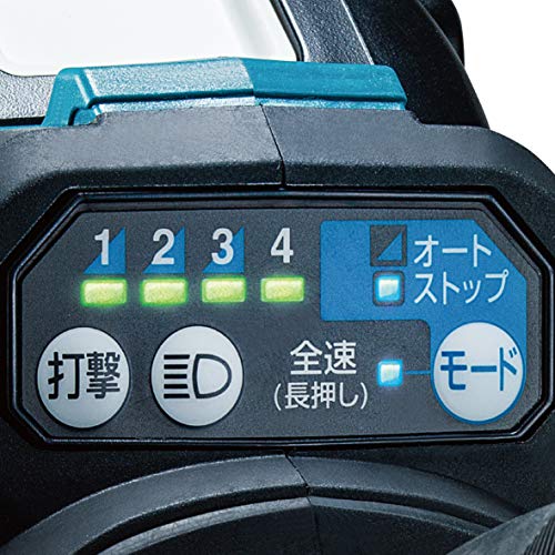 マキタ 充電式インパクトレンチ 18V 最大締付トルク600N・m sq12.7 6.0Ah （本体・バッテリ×2・充電器・ケース付）