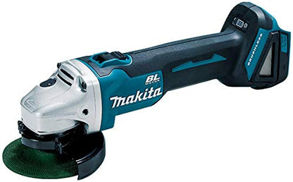 マキタ 充電式ディスクグラインダ 100ミリ 18V 6.0Ah シンプル機能タイプ スライドスイッチ 本体のみ （バッテリ・充電器・ケース別売）