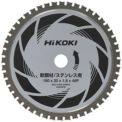 HiKOKI CD7SA用チップソーカッター 180mm 軟鋼材・ステンレス用