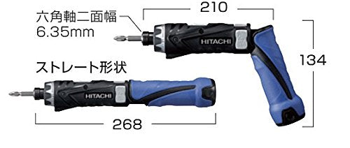 HiKOKI 3.6Vコードレスドライバドリル 1.5Ah 電池2個仕様