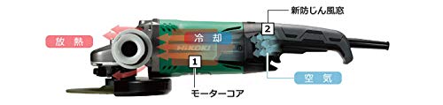 HiKOKI 電気ディスクグラインダー 180mm