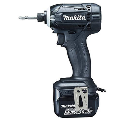 マキタ 充電式インパクトドライバ 14.4V 160N・m 黒 3.0Ah （本体・バッテリ×2・充電器・ケース付）