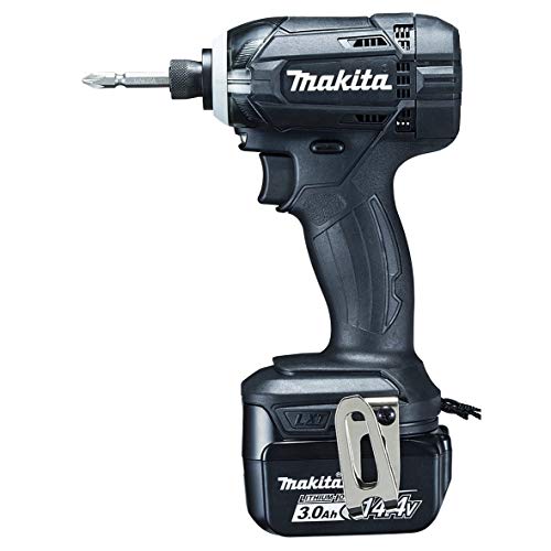 マキタ 充電式インパクトドライバ 14.4V 160N・m 黒 3.0Ah （本体・バッテリ×2・充電器・ケース付）
