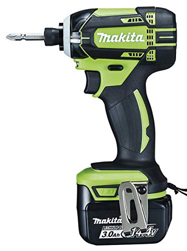 マキタ 充電式インパクトドライバ 14.4V 160N・m ライム 3.0Ah （本体・バッテリ×2・充電器・ケース付）