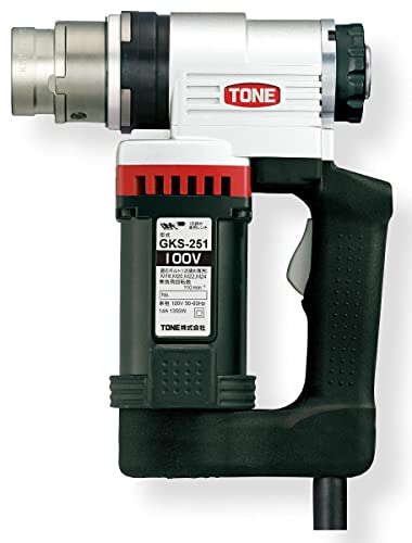 TONE シャーレンチ 1次締専用レンチ 建方1番 トルシアボルト用 電源AC100V