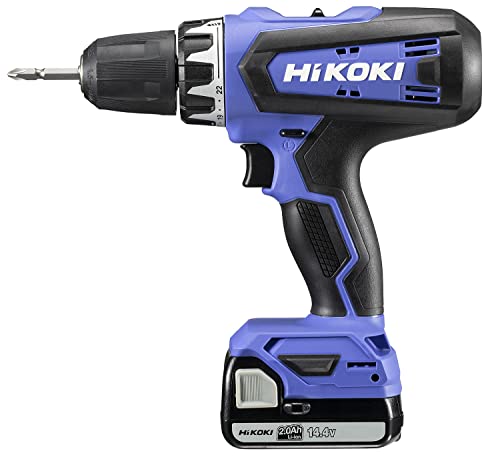 HiKOKI 14.4Vコードレスドライバドリル 2.0Ah 電池1個仕様