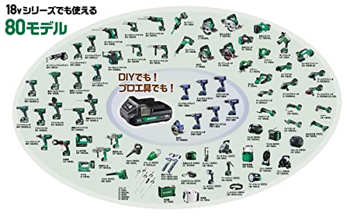 HiKOKI 14.4Vコードレスドライバドリル 2.0Ah 電池1個仕様