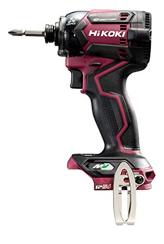 HiKOKI コードレスインパクトドライバ 36V 本体のみ フレアレッド