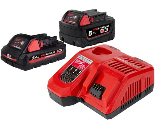 milwaukee M18 HO3.0Ah ＆ 5.0Ah スタートキット