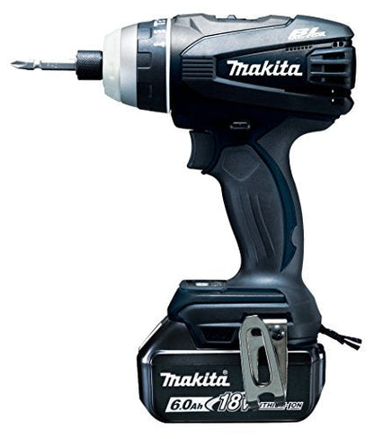 マキタ 充電式4モードインパクトドライバ 18V 最大締付トルク150N・m 黒 6.0Ah （本体・バッテリ×2・充電器・ケース付）