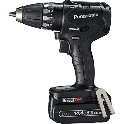 Panasonic デュアル 14.4V5.0Ah 充電式ドリルドライバー 黒