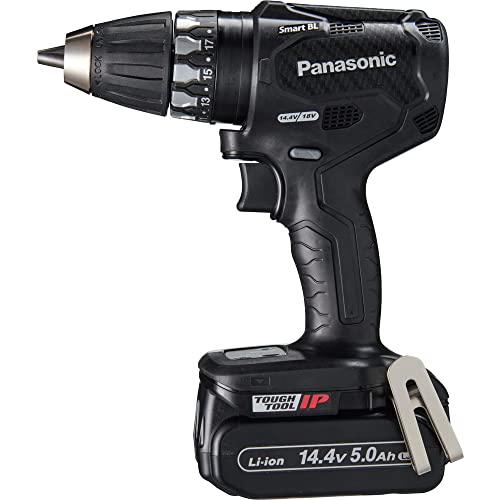 Panasonic デュアル 14.4V5.0Ah 充電式ドリルドライバー 黒