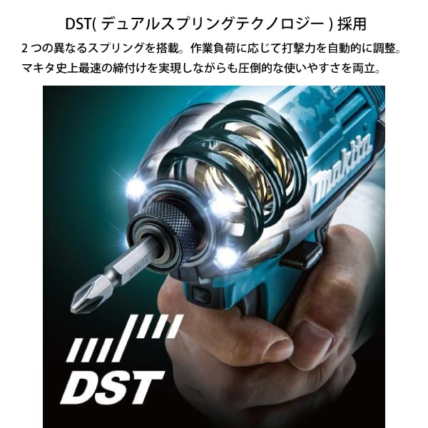 マキタ 充電式インパクトドライバ 40Vmax 220N・m オーセンテックパープル 2.5Ah （本体・バッテリ×2・充電器・ケース付）
