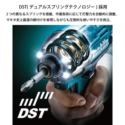 マキタ 充電式インパクトドライバ 40Vmax 220N・m イエロー 2.5Ah （本体・バッテリ×2・充電器・ケース付）