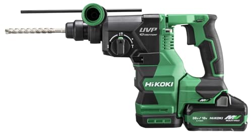 HiKOKI ロータリハンマドリル 36V SDSプラスシャンク 新マルチボルトセット品（高容量4.0Ah）