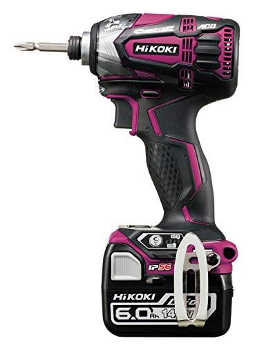 HiKOKI 14.4Vコードレスインパクトドライバ 6.0Ah レッド