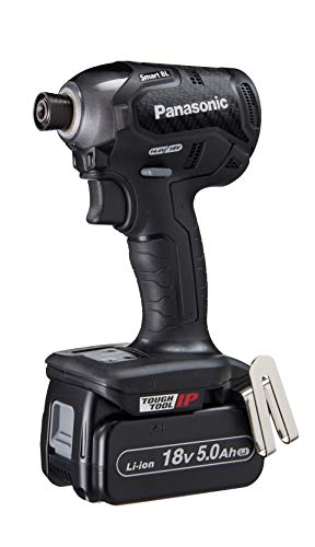 Panasonic デュアル インパクトドライバー 18V 5.0Ahセット 黒