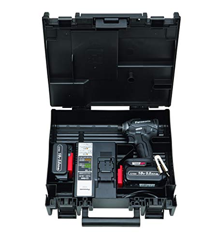 Panasonic デュアル インパクトドライバー 18V 5.0Ahセット 黒