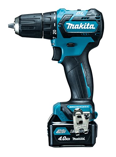 マキタ 充電式ドライバドリル 10.8Vスライド式 最大トルク32N・m 4.0Ah （本体・バッテリBL1040B×2・充電器・ケース付）